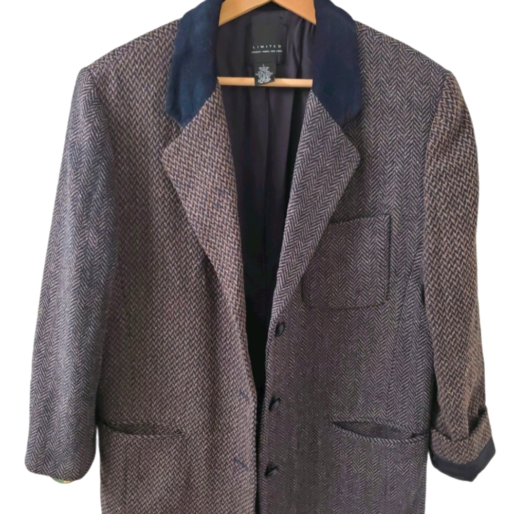The Limited brand oversized wool blazer